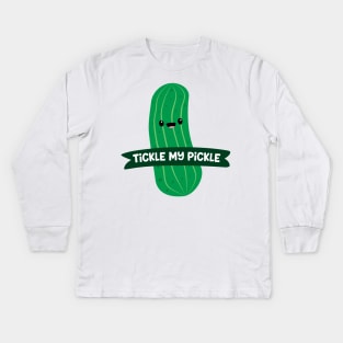 Tickle My Pickle Kids Long Sleeve T-Shirt